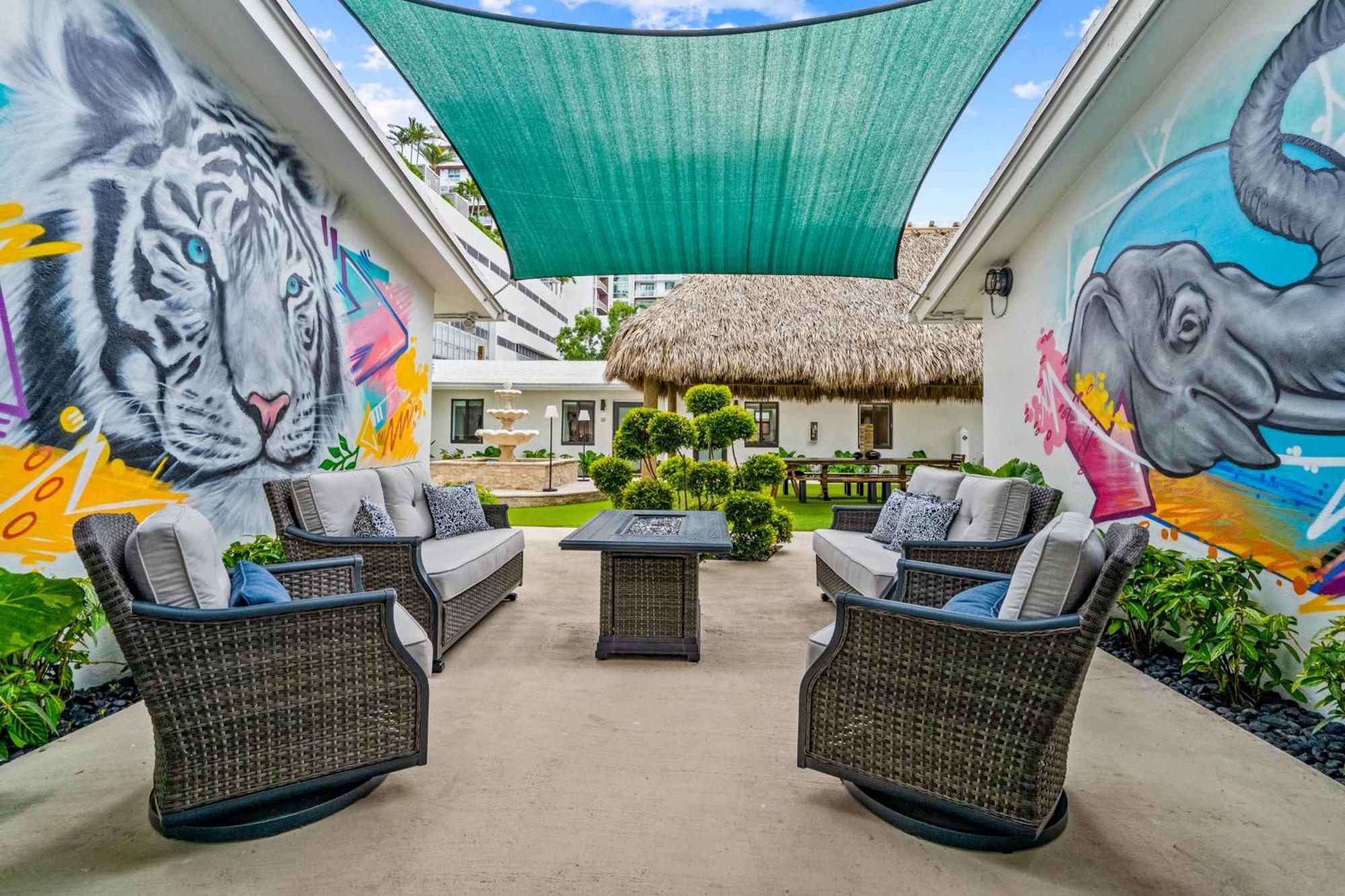 The Freedom House • Urban Oasis • Eclectic Retreat Villa Fort Lauderdale Eksteriør bilde