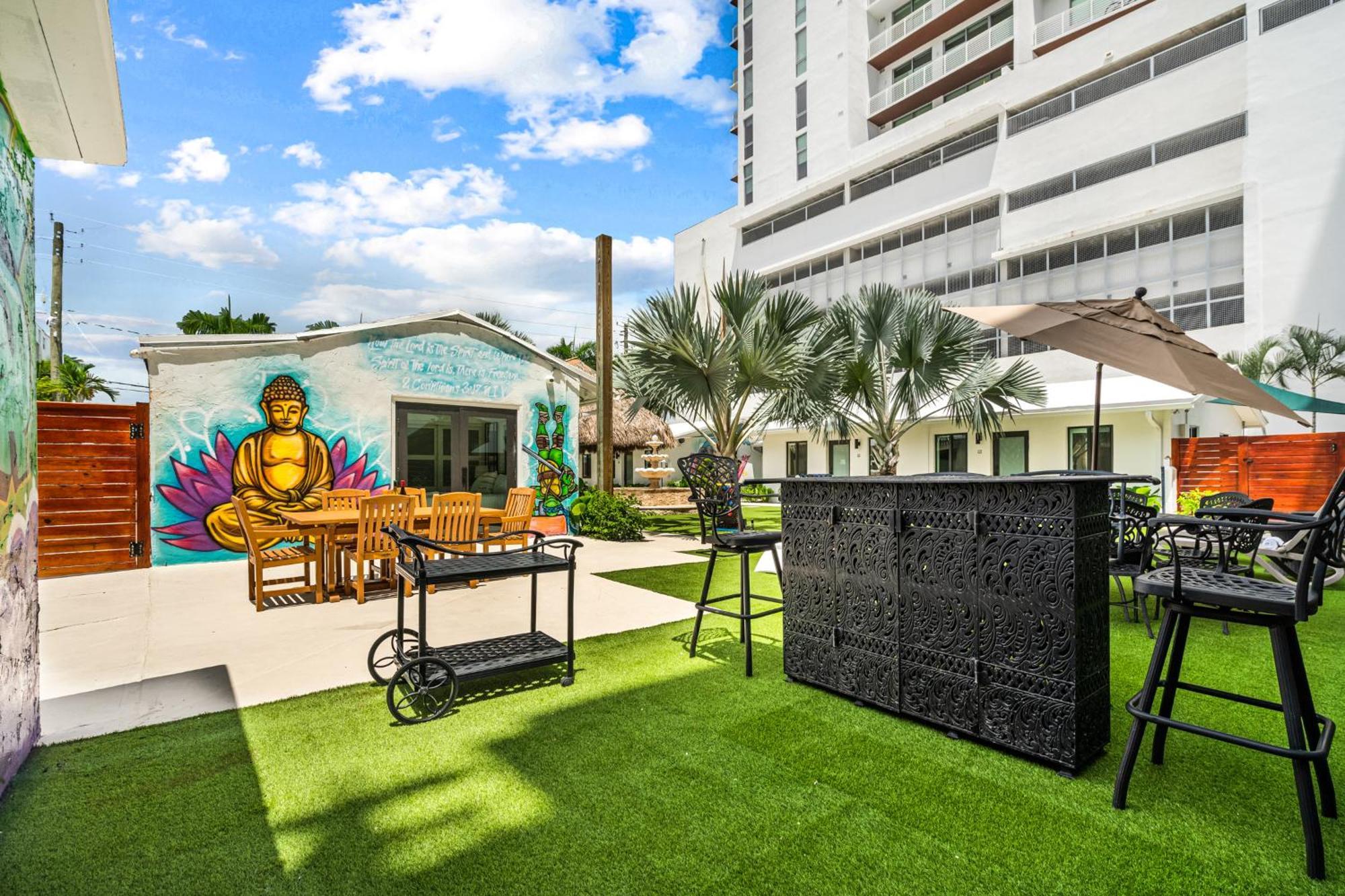 The Freedom House • Urban Oasis • Eclectic Retreat Villa Fort Lauderdale Eksteriør bilde